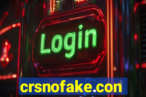 crsnofake.con